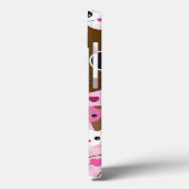 かわいい子猫の背景 Case-Mate iPhoneケース (裏面 / 左)