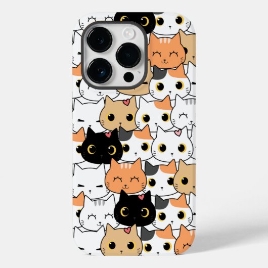 かわいい子猫の電話用ケース Case-Mate iPhoneケース (裏面)