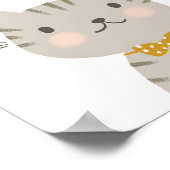 かわいい子猫は好奇心の強い子どもたち ポスター (角)