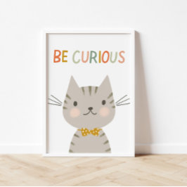 かわいい子猫は好奇心の強い子どもたち ポスター