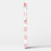 かわいい子猫イラストレーションスイートモノグラムケースメイト Case-Mate iPhoneケース (裏面 / 左)