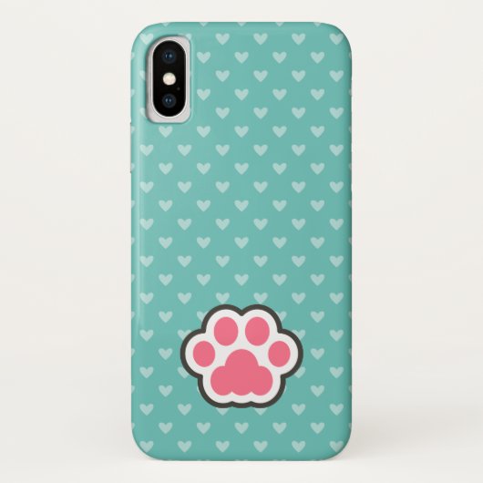 かわいい子猫イラストレーション Case-Mate iPhoneケース (裏面)