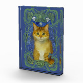 かわいい子猫インヴィンテージアールヌーボースタイル フォトブロック (右)