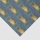 かわいい子猫インヴィンテージアールヌーボースタイル 薄葉紙 (詳細)