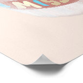 かわいい子猫カップケーキポスター ポスター (角)