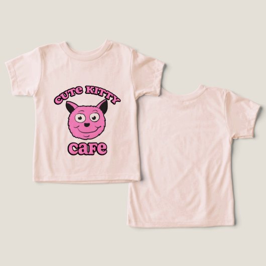 かわいい子猫カフェ (デザイン正面&裏面)