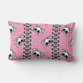 かわいい子猫スカル ランバークッション (裏面)