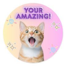 かわいい子猫ステッカー