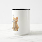 かわいい子猫セラミックマグカップ マグカップ (中央)