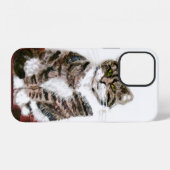 かわいい子猫タビーキャット iPhoneケース (裏面横)