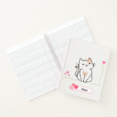 かわいい子猫ノート ノートブック (内部)