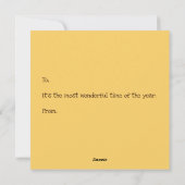 かわいい子猫ハロウィンカード シーズンカード (裏面)