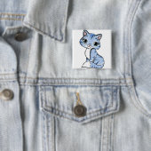 かわいい子猫バッジ 缶バッジ (インサイチュ)