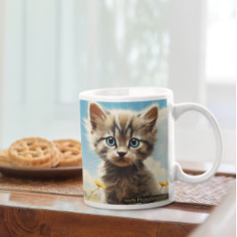 かわいい子猫バージョン15マグカップ コーヒーマグカップ