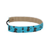 かわいい子猫パターン アスレチックヘッドバンド (左)