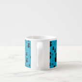 かわいい子猫パターン エスプレッソカップ (裏面)