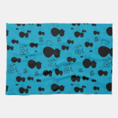 かわいい子猫パターン キッチンタオル (横)