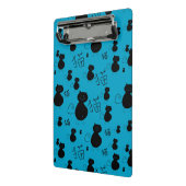 かわいい子猫パターン ミニクリップボード (アングル2)