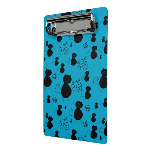 かわいい子猫パターン ミニクリップボード (アングル2)