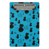 かわいい子猫パターン ミニクリップボード (正面)