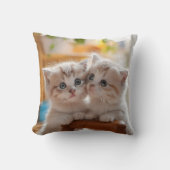 かわいい子猫ピロークッション クッション (正面)