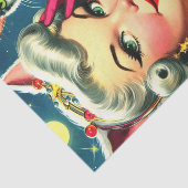 かわいい子猫ピンアップ 薄葉紙 (詳細)