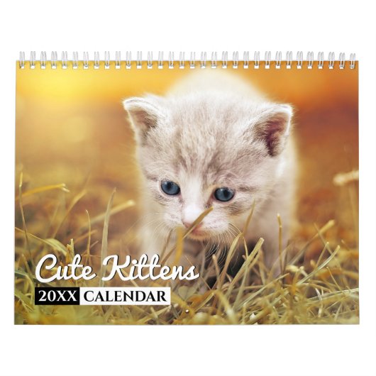 かわいい子猫フォトウォールカレンダー カレンダー (カバー)