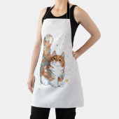 かわいい子猫ペット エプロン (インサイチュ)