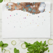 かわいい子猫ペット キッチンタオル (折り畳み)