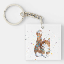 かわいい子猫ペット キーホルダー