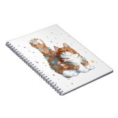 かわいい子猫ペット ノートブック (右側)