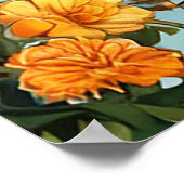 かわいい子猫ポートレート ポスター (角)