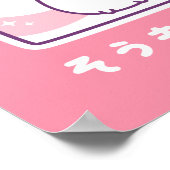 かわいい子猫ミルク ポスター (角)