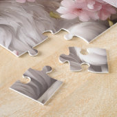 かわいい子猫ラグドール猫春フローラ名前をカスタムする ジグソーパズル (側面)