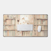 かわいい子猫ロファイゲームマウスパッド デスクマット (キーボード&マウス)