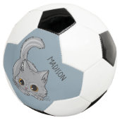 かわいい子猫名前をカスタムする&カラーサッカーボール サッカーボール (3/4)