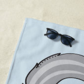 かわいい子猫名前をカスタムする&カラービーチタオル ビーチタオル (インサイチュ)