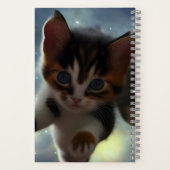 かわいい子猫宇宙 ノートブック (裏面)