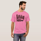 かわいい子猫猫のTシャツおよびギフト Tシャツ (正面フル)
