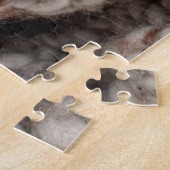 かわいい子猫用毛編み毛布のペット自然 ジグソーパズル (側面)