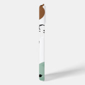 かわいい子猫白黒モノグラム Case-Mate iPhoneケース (裏面 / 右)