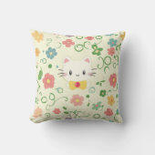 かわいい子猫装飾枕 – かわいい猫 クッション (正面)