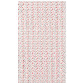 かわいい子猫赤いハートバレンタインデータブレクロース テーブルクロス (正面)