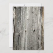 かわいい子猫12月子供の誕生日パーティー 招待状 (裏面)