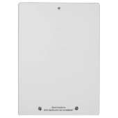 かわいい子猫3体のクリップボード クリップボード (裏面)