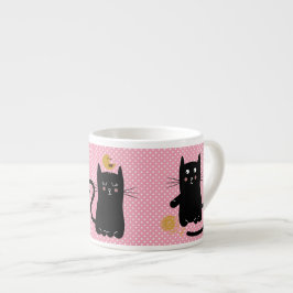 かわいい子猫 エスプレッソカップ