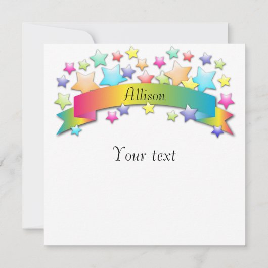 かわいい子猫 カード (裏面)