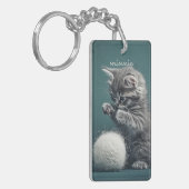 かわいい子猫 キーホルダー (正面左)