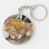 かわいい子猫 キーホルダー (裏面)