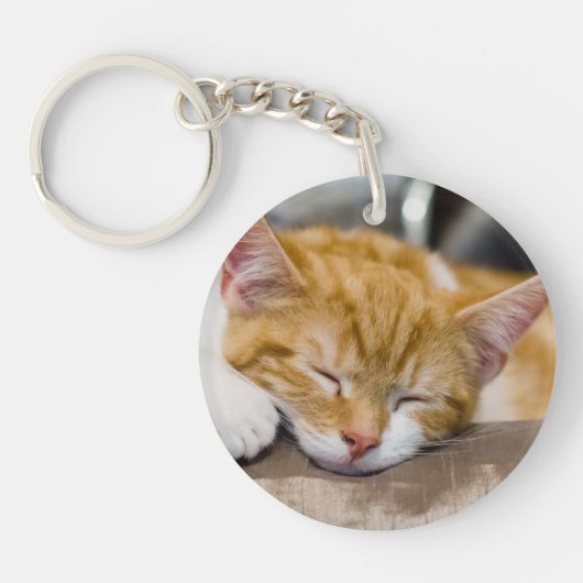 かわいい子猫 キーホルダー (正面)